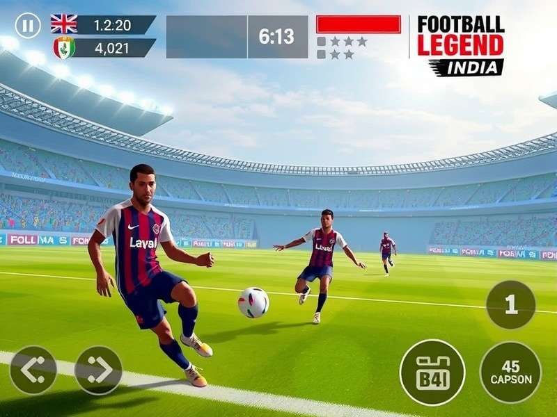 Football Legend India multiplayer gameplay